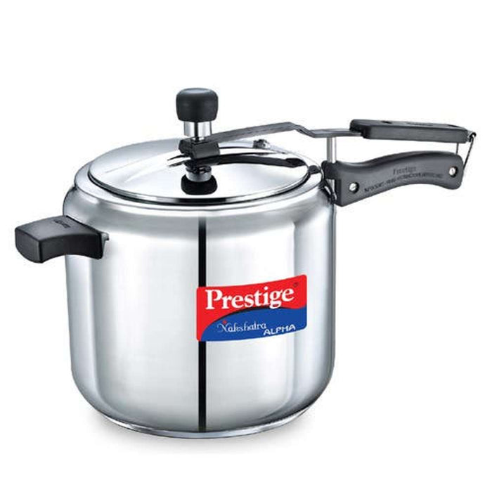 Prestige Nakshatra Alpha Stainless Steel Lid Pressure Cooker with Induction 7L