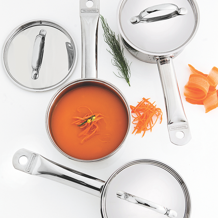 Tramontina Fphila Professional Sauce Pan 24cm Commercial