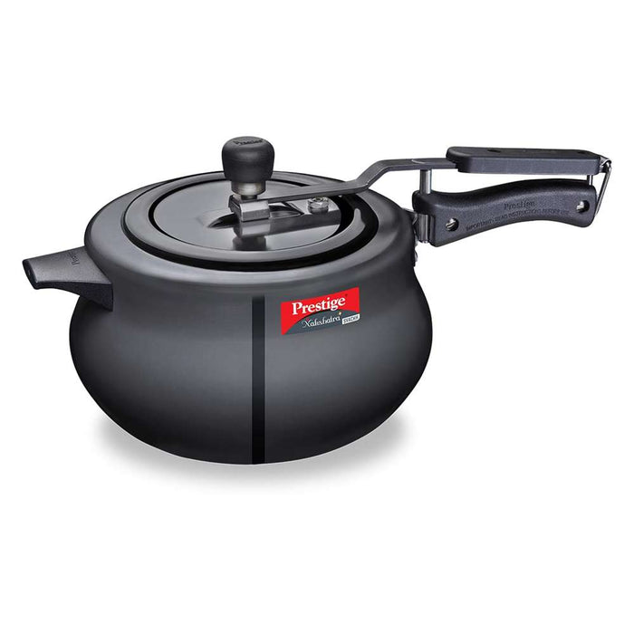 Prestige Nakshatra Plus Svachh Hard Anodised Aluminium Inner Lid Pressure Cooker 5L