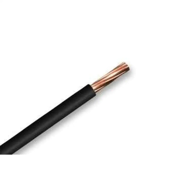 Cable 1 Core Stranded 6.0mm Black (500m Drum)**