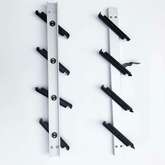 Wind Louvre Frame 8 Blade Alu 6" D/C Glass **