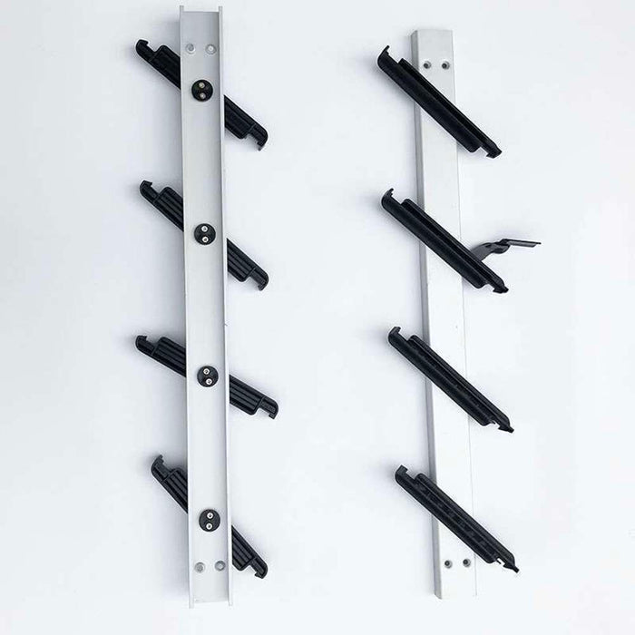 Wind Louvre Frame 12 Blade Alu 6" D/C Glass