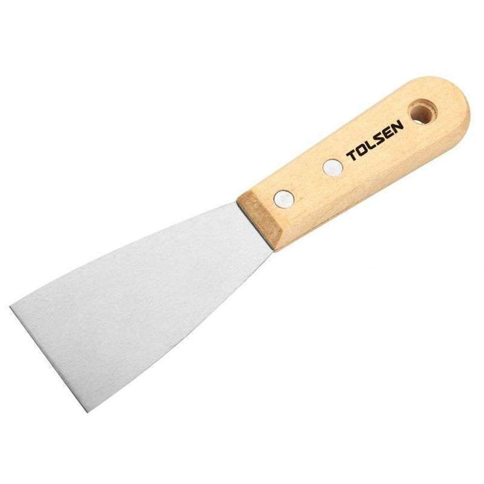 Tolsen Scraper Wooden Handle (Putty Knife) 100mm