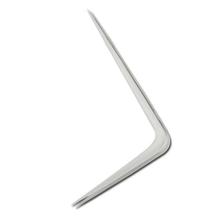 L-Bracket London Painted White 200 x 150mm Euro Style