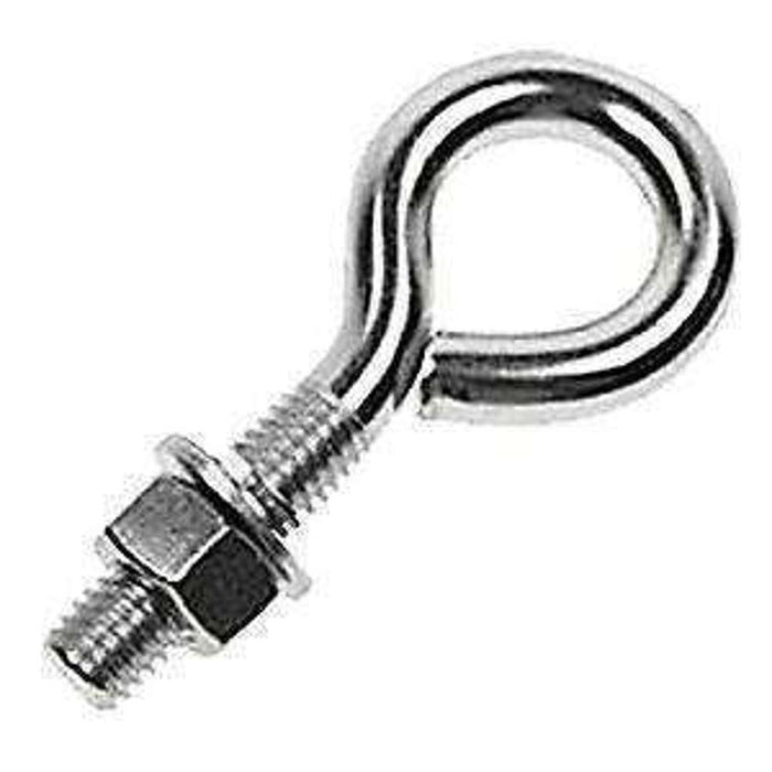 Eye Bolt Lag Screw 2" x 1/4" Zinc Plated