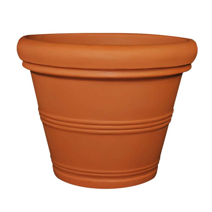 Bellan AL Rolled Rim Planter 51 x 41.5cm Sandal Wood