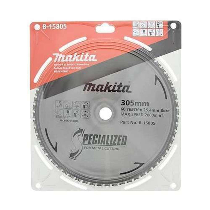 Makita Cold Cutting Blade for Metal 305mm x 60T