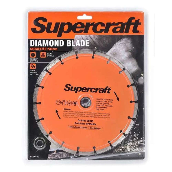 Supercraft Diamond Blade Dry 230mm
