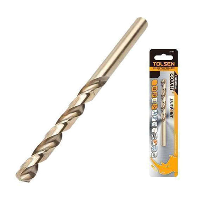 Tolsen Cobalt Twist Drill Bit 1/2" 1pc