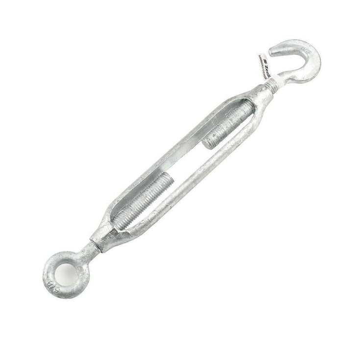 Zenith Turnbuckle 16mm Hook & Eye Galv
