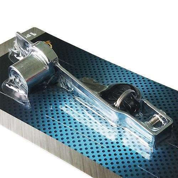 Fixworx Sliding Glass Lock for Cabinet + 2 Keys CP 120mm