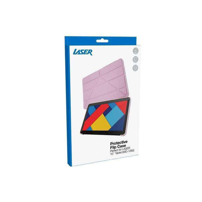 Laser 10" Flip Case for Mid 1085 Tablet Pink