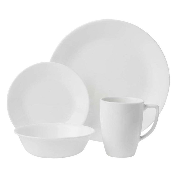 Corelle Classic Dinner Set 12pc Winter Frost White (1)