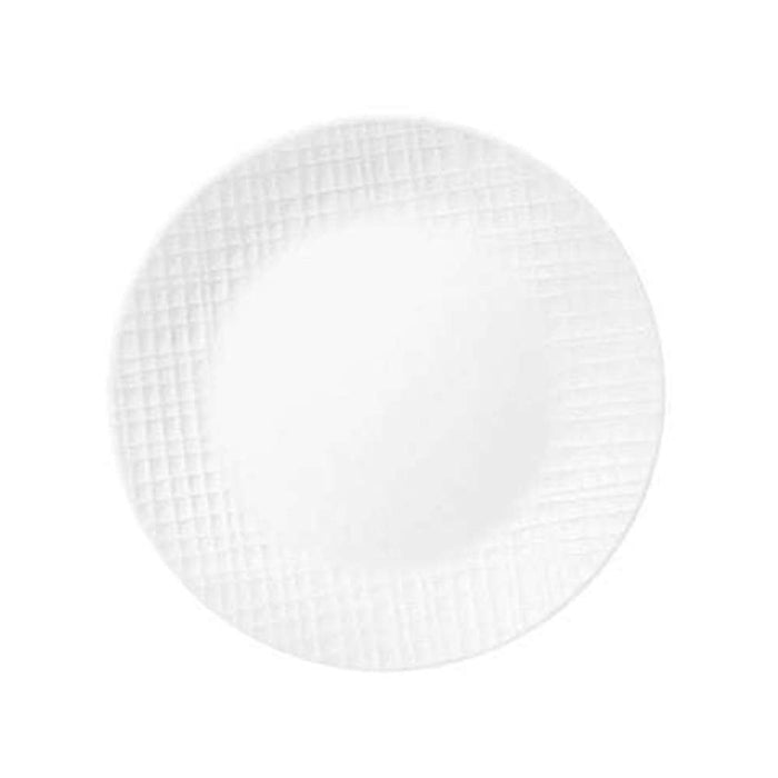Corelle Embossed Lunch Plate Linen Weave 21cm
