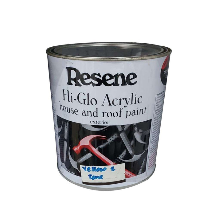 Resene Hi-Glo Gloss Acrylic Yellow Tone 4L