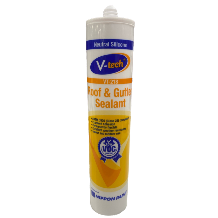 V-Tech Roof & Gutter Sealant Clear 300ml