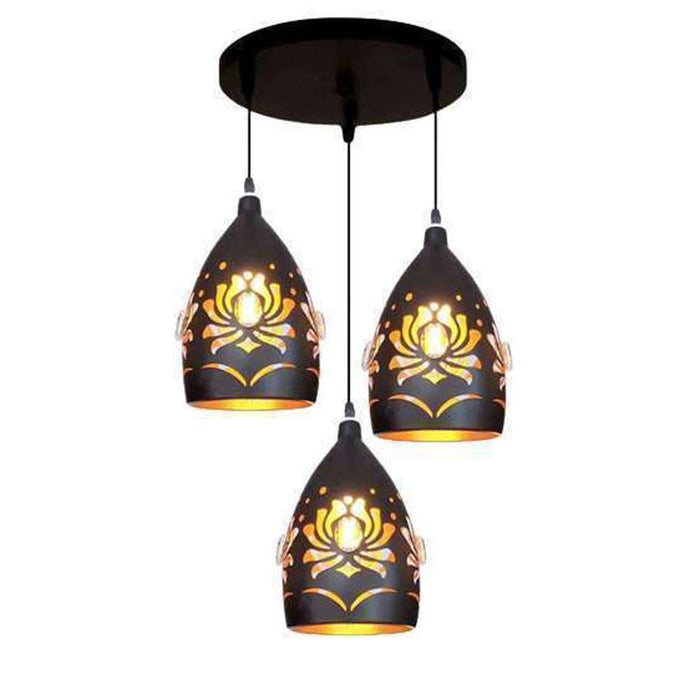 Fantasy Three Pendant Light Sunset