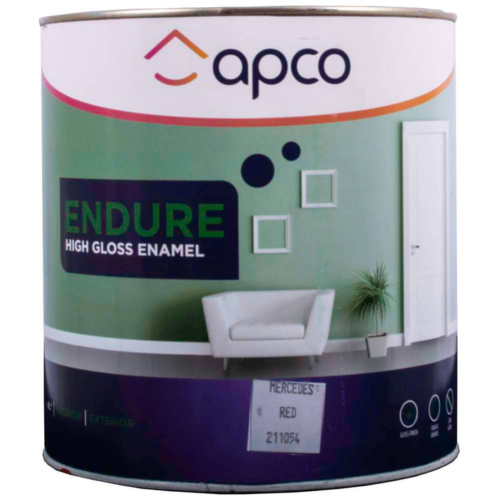Apco Endure Gloss Enamel Mercedes Red 4L