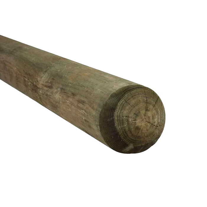 Tropik Pine Pole H4 180mm x 2.4m