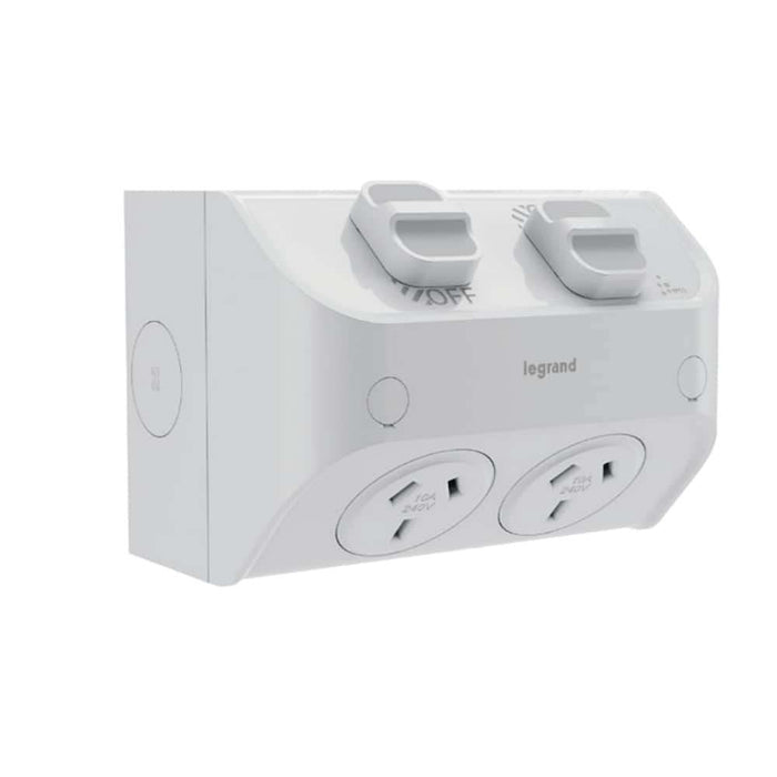 HPM Weatherproof GPO 15A Double