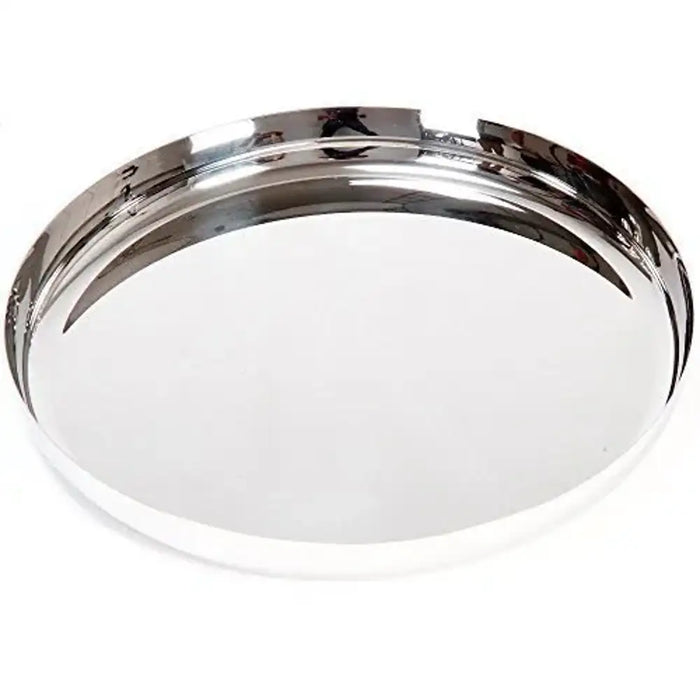 Stainless Steel Dessert Plate Halva Plate 8"