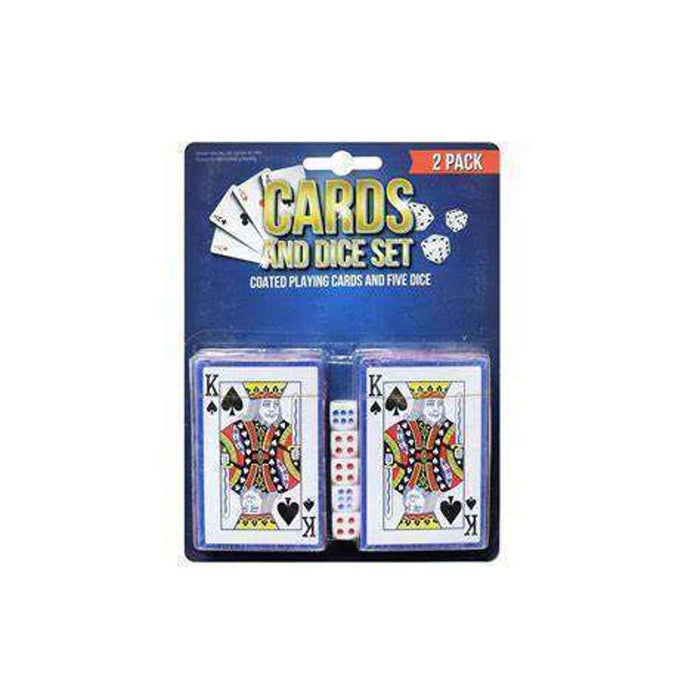 UBL Playing Cards & Dice Set