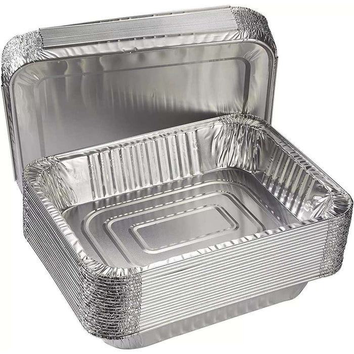 UBL Foil Tray Lids 11 x 20cm 6pk