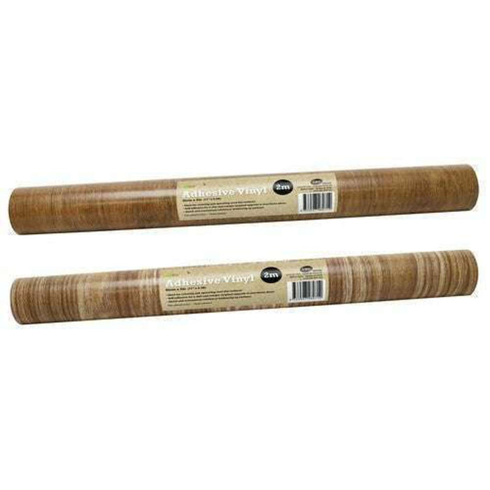 UBL Adhesive Vinyl Wood Grain 45cm x 2m