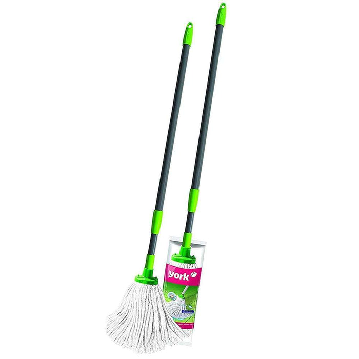 York Cotton Mop Head 200g Handle