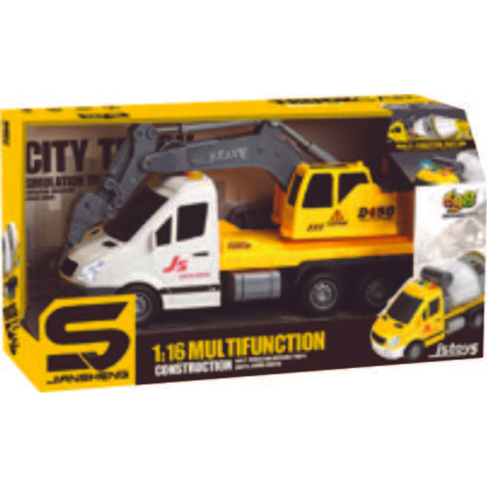 Huada Friction Truck Sound Light Yellow