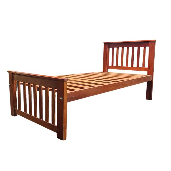 Diamex Mahogany Single Slat Bed L1970 x W900 x H930mm