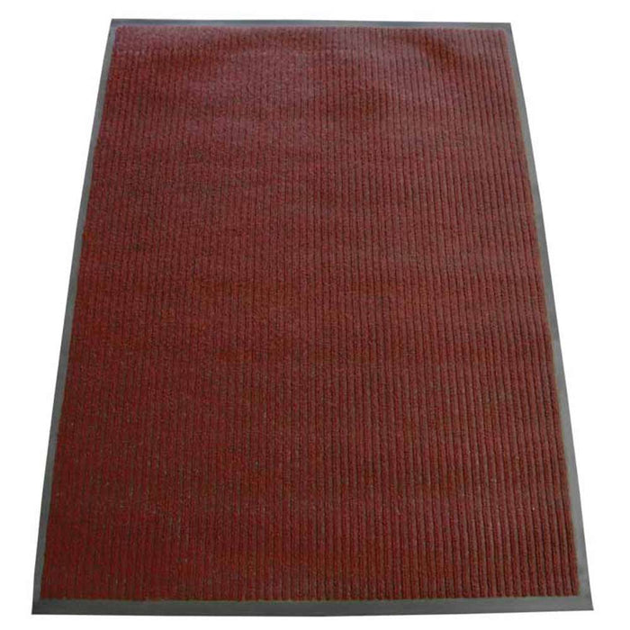 Ribbed Poly Mat 120cm Wide (per Meter) Red