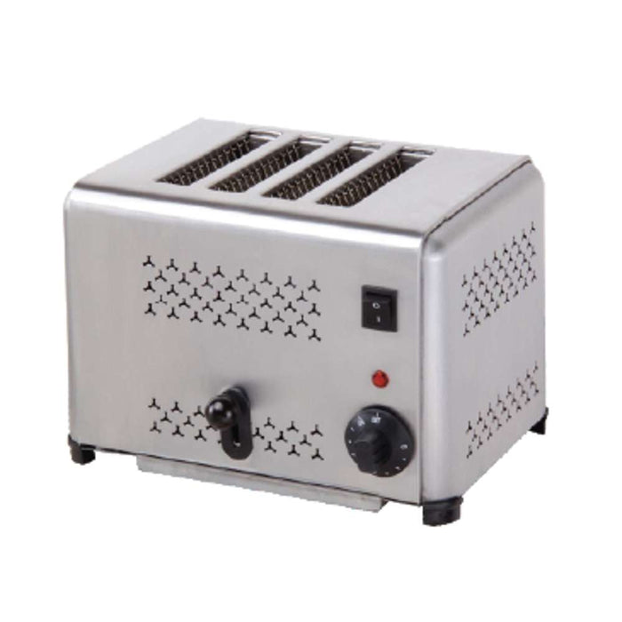 Getra Commercial Pop Up Toaster 4-Slice Stainless Steel