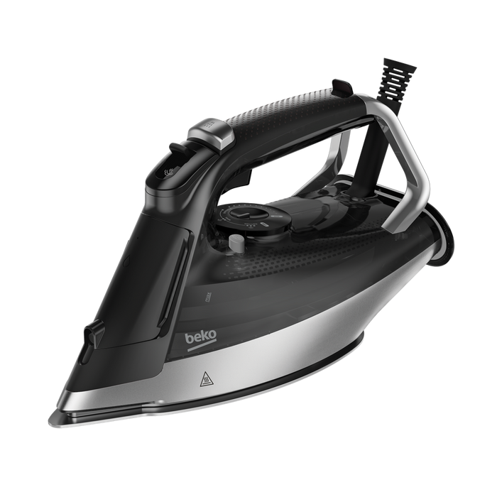Beko SoftGlide Non-Stick Steam Iron Black