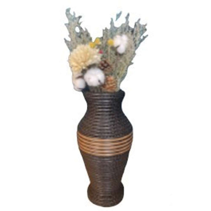 Flower Vase 40cm Brown