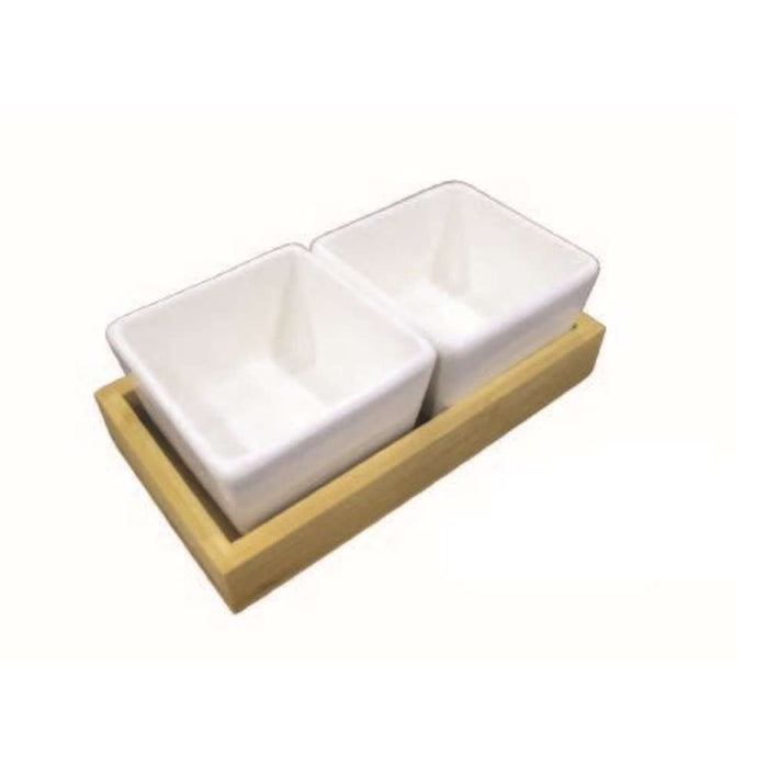 Ceramic Square Dish 2pc