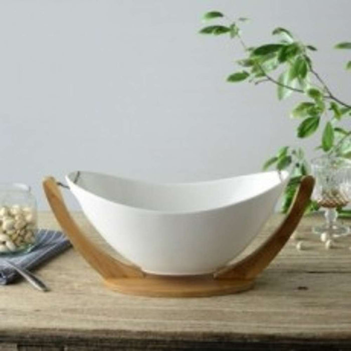 Ceramic Bowl with Stand  (2)