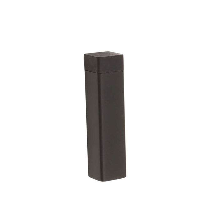 Lane Door Stop Bullet Square Matte Black