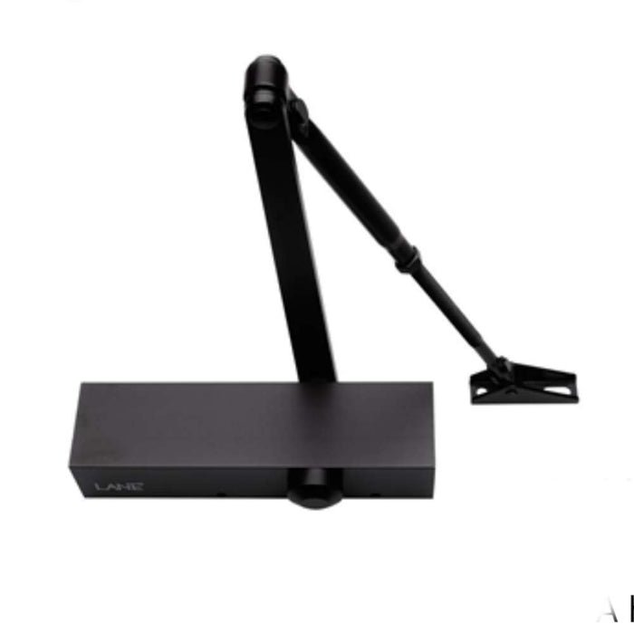 Lane Door Closer Hydraulic 2 3/4 Matte Black