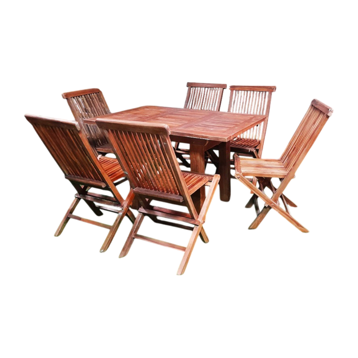 Abr Domino Outdoor Dining Set 7pcs