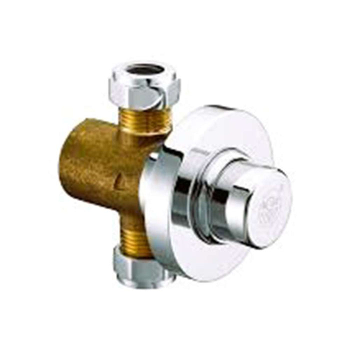 Pakai Concealed Self Closing Flush Valve 1/2 x 1/2"