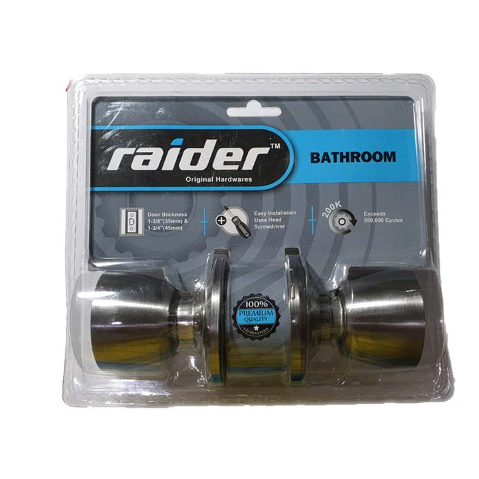 Raider Privacy Lock Matte Black