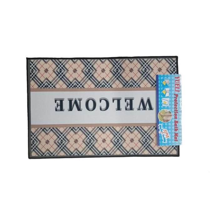 Modern Floor Mat Polyester 40 x 60cm Assorted Prints