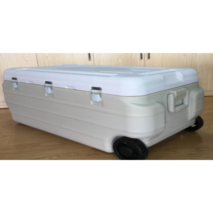 Creeper Cooler 170L with Wheels White