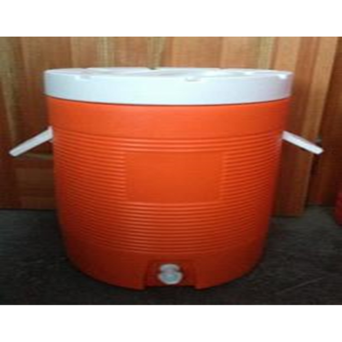 Creeper Cooler Round 43L with Handle Orange