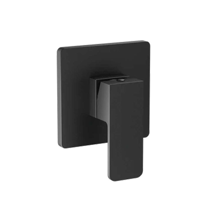 Venus II Concealed Shower Mixer without Diverter Matt Black 110mm
