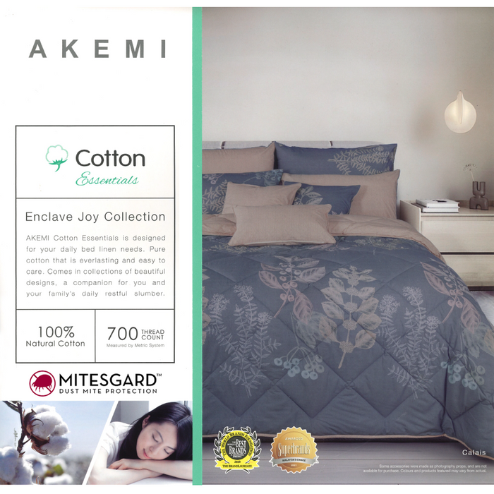 Akemi Enclave Joy Cotton Fitted Sheet Set King Assorted Colors