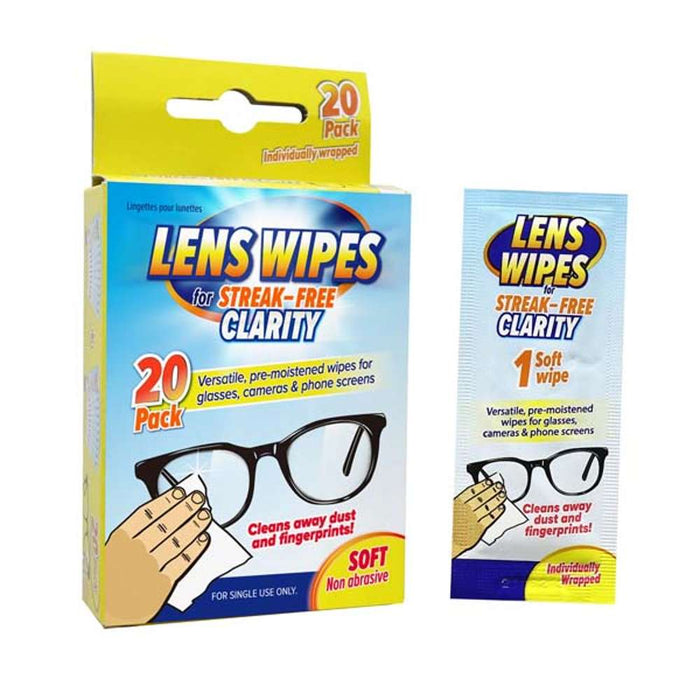 UBL Lens Wipes 20pcs