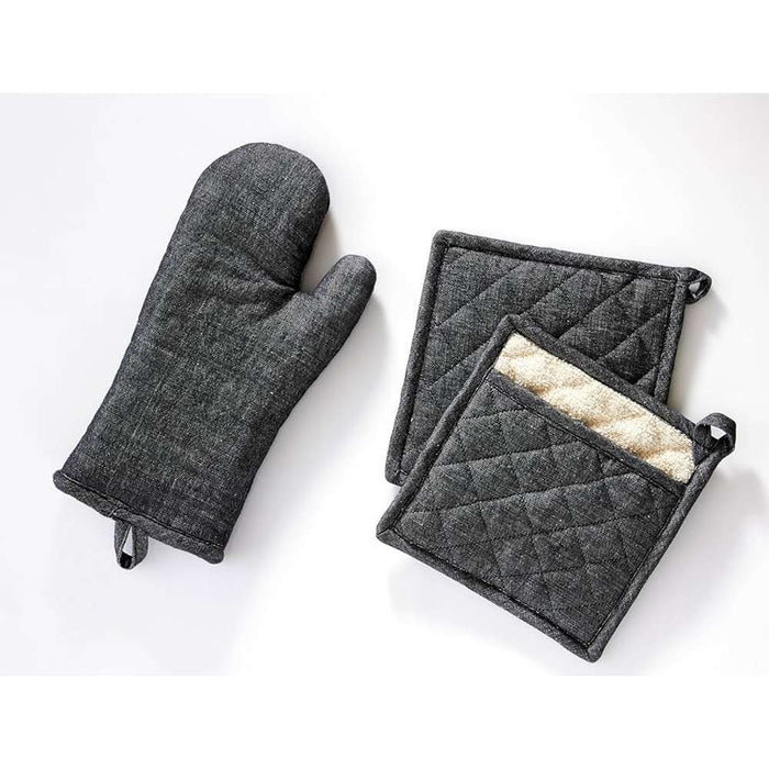UBL Oven Mitt with Pot Holder 2pcs #MK0100