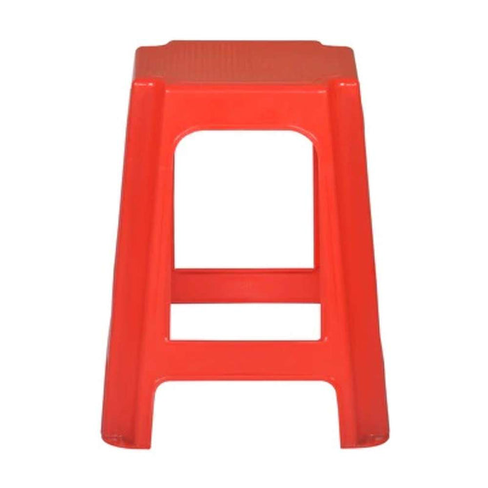 Nilkamal Plastic Stool Bright Red